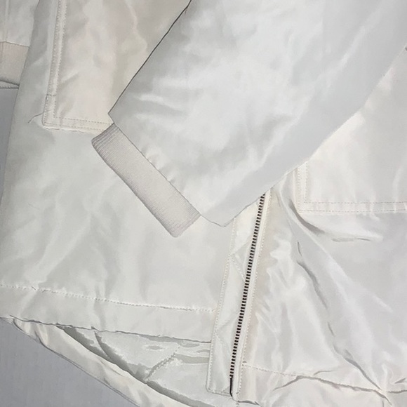 NWOT Gap Cream/ Off White Luxe Larka Jacket Coat - Size S (Fits like M) Gorgeous - Picture 5 of 9